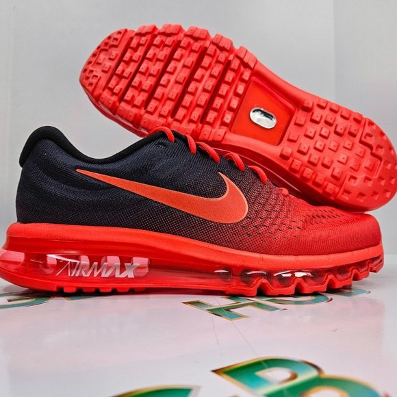 Nike Other - Nike Air Max 2017 Men's Running Training Sneaker Shoe Bright Crimson 849559-600